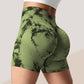 Random Dyeing High Stretch Fitness Shorts