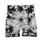 Random Dyeing High Stretch Fitness Shorts