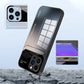 Glass Silicone Shockproof Phone Case for iPhone