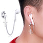 Fashion Anti-lost Earrings for Bluetooth Earbuds