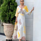 Women's V-Neck High-Waisted Dress