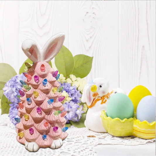 Easter Pink Bunny Tree