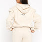 Loose Casual Hoodie Tracksuit Set