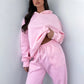 Loose Casual Hoodie Tracksuit Set