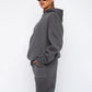 Loose Casual Hoodie Tracksuit Set