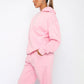 Loose Casual Hoodie Tracksuit Set