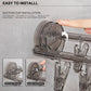 Wall Mounted Folding Clothes Rack
