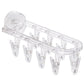 Wall Mounted Folding Clothes Rack