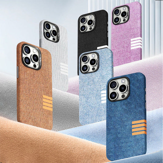 New Style Linen Texture Phone Case (iPhone Series)