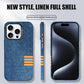 New Style Linen Texture Phone Case (iPhone Series)