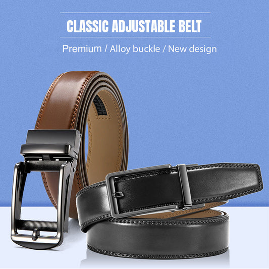 Classic Adjustable Belt without Holes for Men