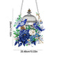 Flower Birdcage Special Shaped Full Rhinestone Art Hanging
