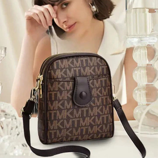 Women's Vintage Printed Small Satchel