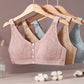 Front Button Comfort Bra for Seniors