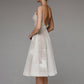 Stylish V-Neck Strap A-Line Dress