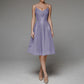 Stylish V-Neck Strap A-Line Dress