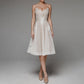 Stylish V-Neck Strap A-Line Dress