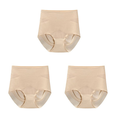 Women’s  High Waist Ice Silk Seamless Shaping Panties