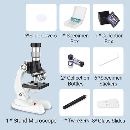 Children's Science Microscope 1200x Magnification