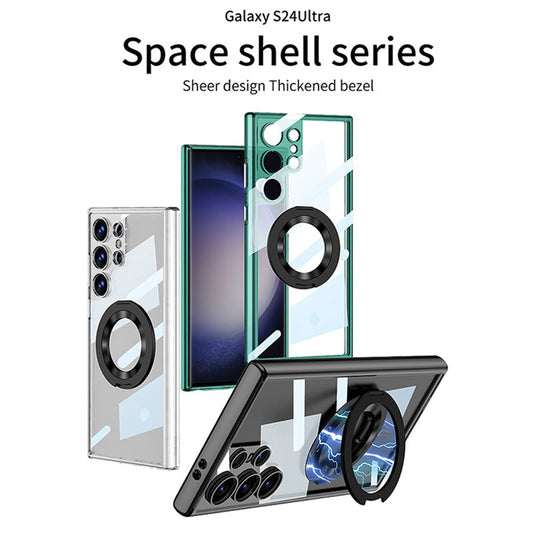 Translucent Samsung Phone Case with Magnetic Stand