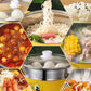 Multifunctional Electric Hot Pot with Steamer