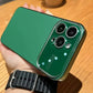 Glass Backplane Lens Integrated Phone Case for iPhone