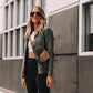 Small Faux Leather Women's Sling Bag