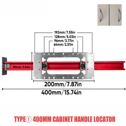 Cabinet Handle Installation Locator