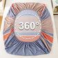 360-degree Full Coverage Non-slip Mattress Bedspread with Pillowcase
