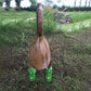 Hand Carved Wellies Duck Family